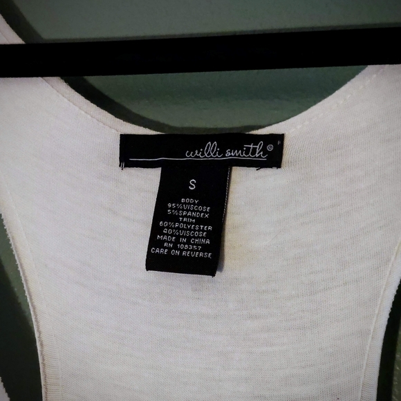 Willi Smith Flowy Tank Dress Coverup - Picture 3 of 4